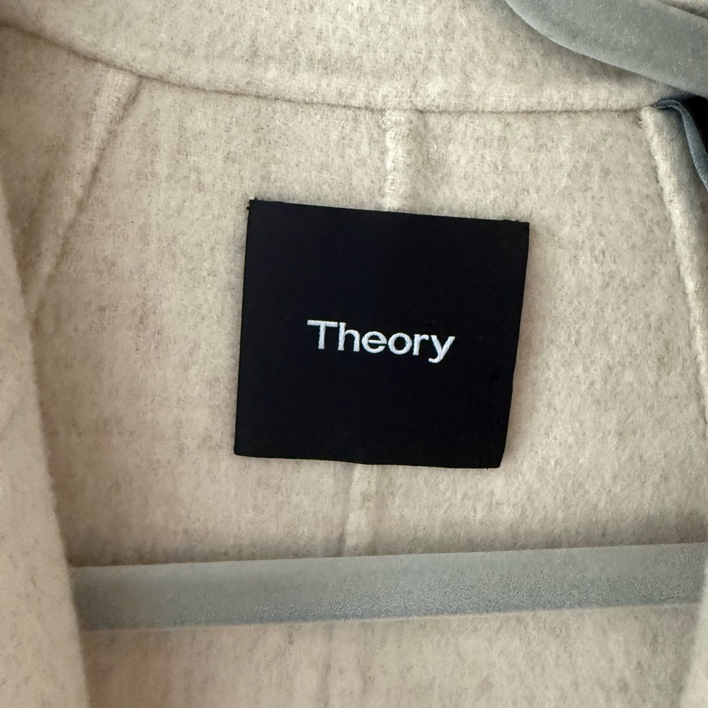 Theory Women's Beige Blazer - Picture 2 of 3